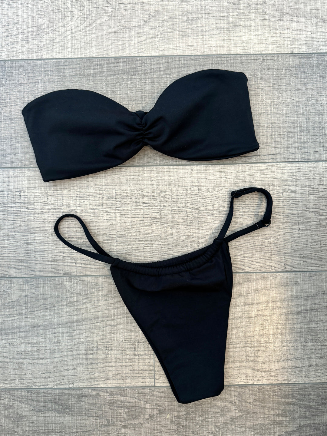 Mallorca Bikini Top | Black