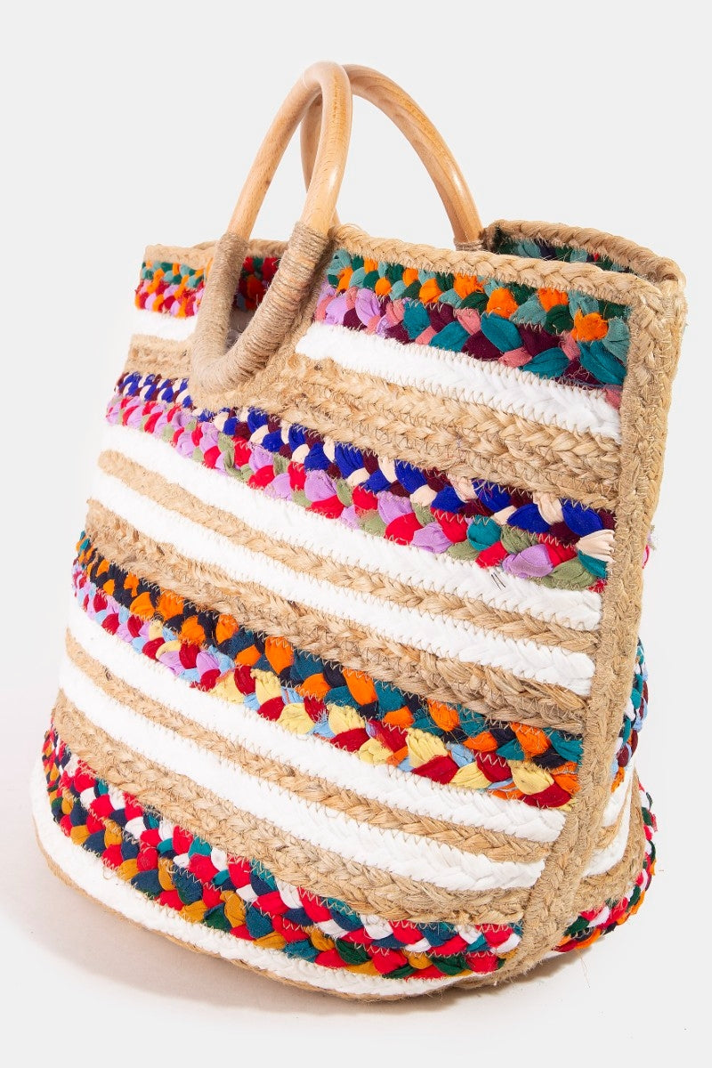 Carmen Jute Tote Bag