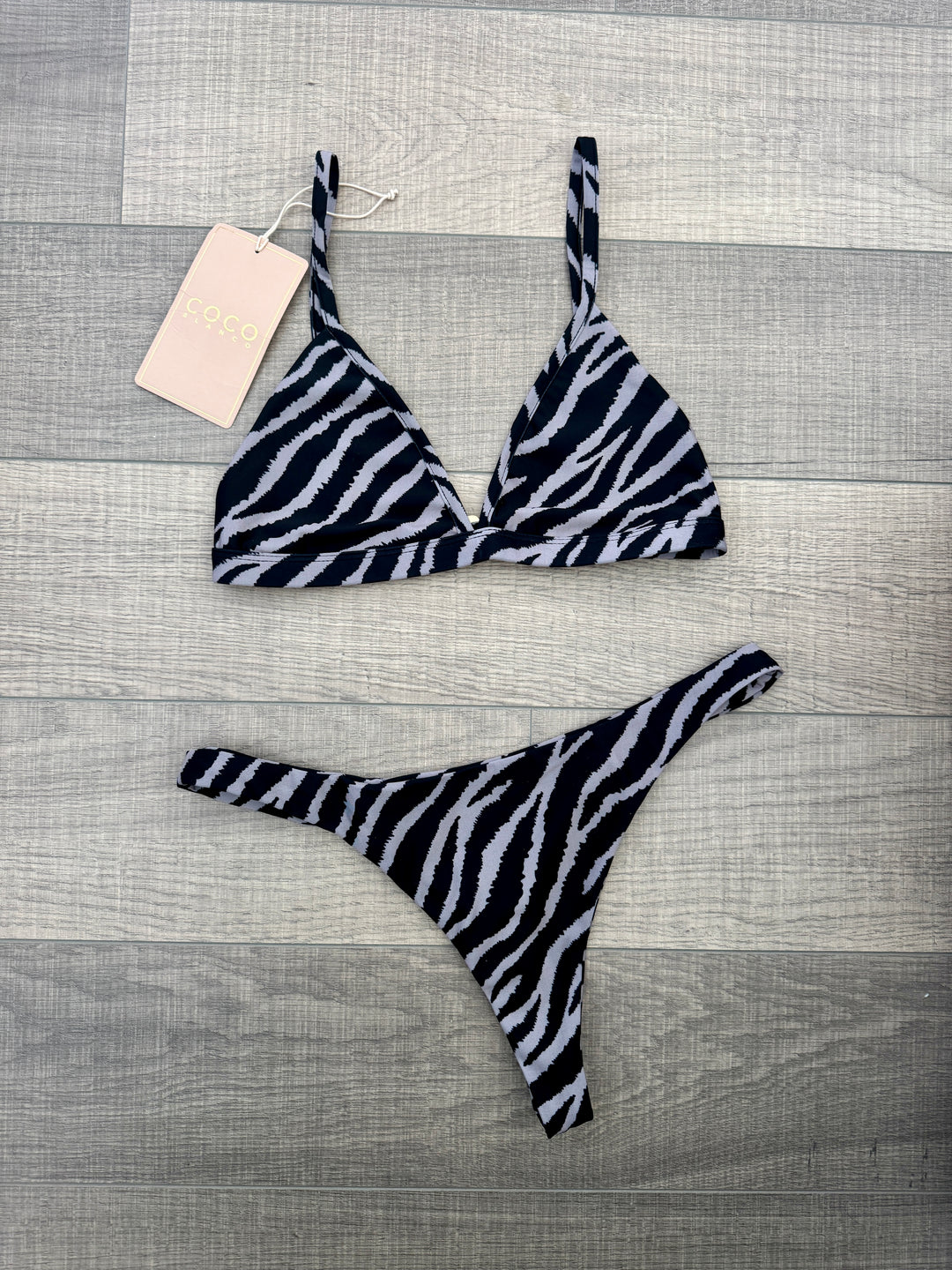 Louie Bikini Bottom | Zebra