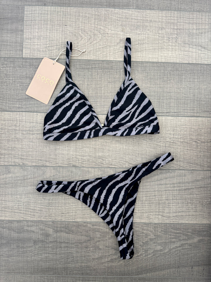 Louie Bikini Bottom | Zebra