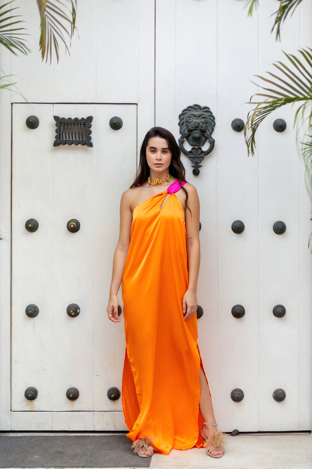 Providencia Dress | Orange