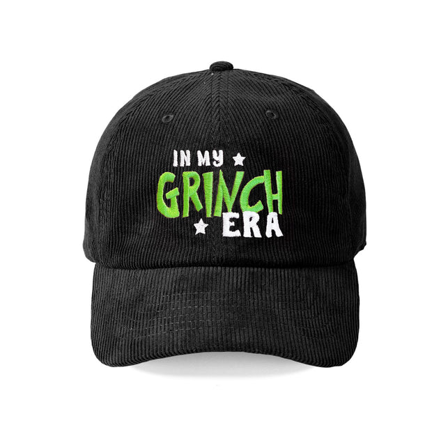 Grinch Corduroy Cap