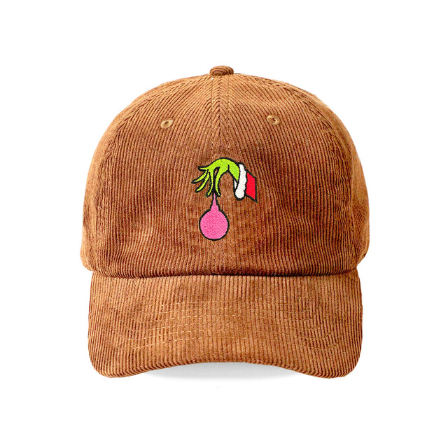 Grinch Corduroy Cap