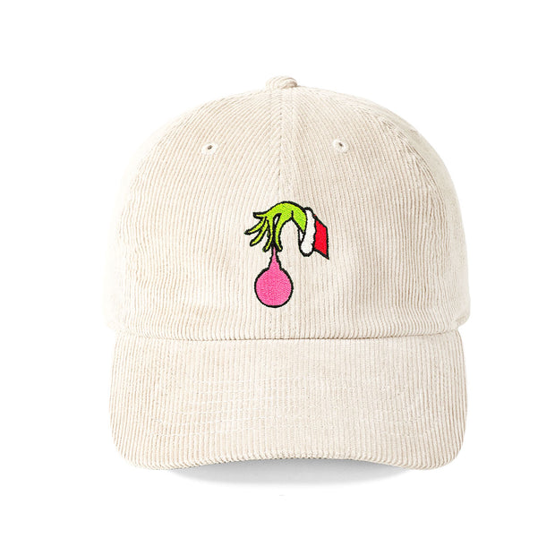 Grinch Corduroy Cap