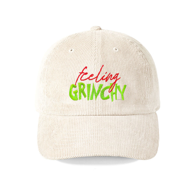 Grinch Corduroy Cap