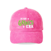 Grinch Corduroy Cap