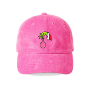 Grinch Corduroy Cap