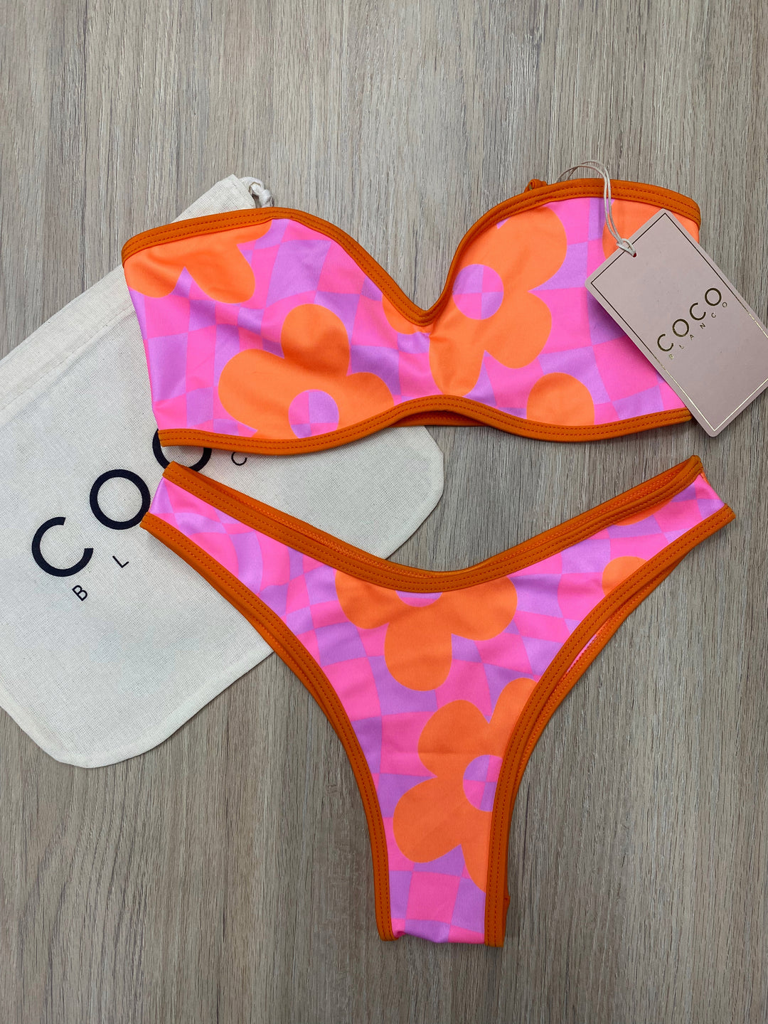 Palm Bikini Bottom | Orange Vibes